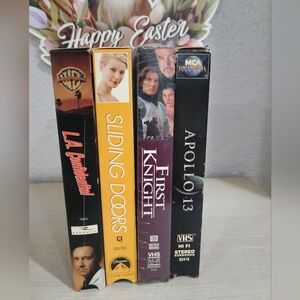 VHS Set Apollo 13 Sliding Doors LA Confidential First Night